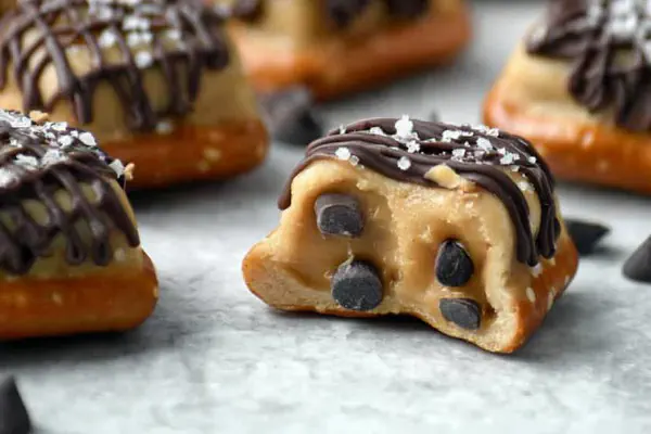 Barrinhas amanteigadas com gotas