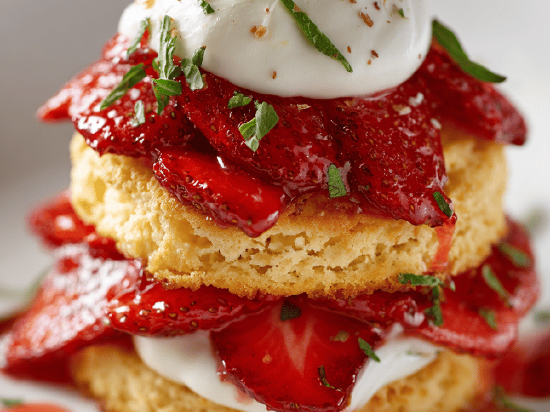 Biscoitos de Limão e Morango