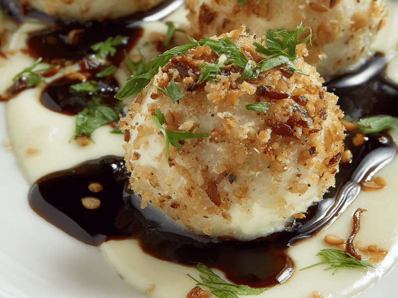 Bolinhas Cremosas de Parmesão