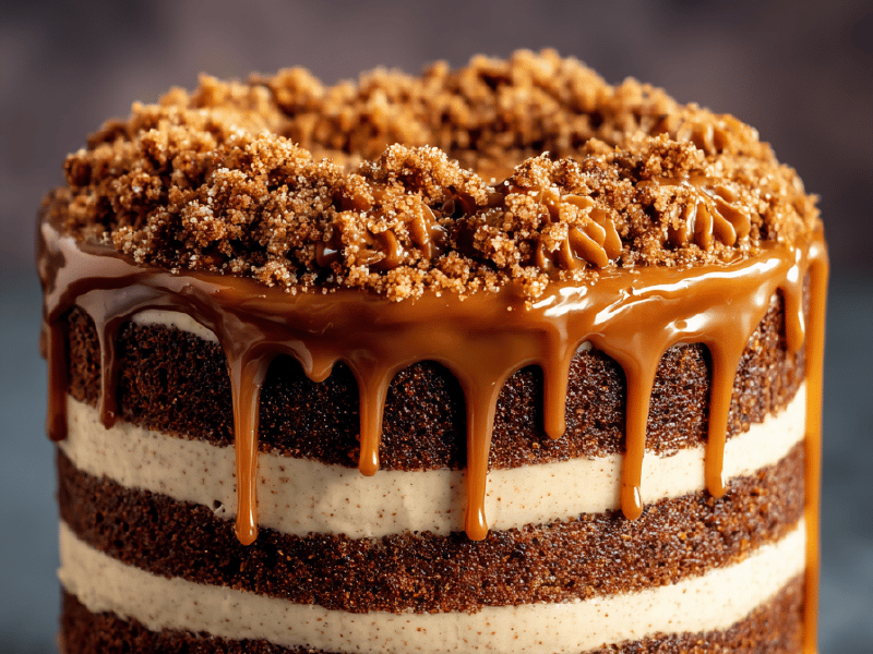 Bolo de Chocolate Caramelo