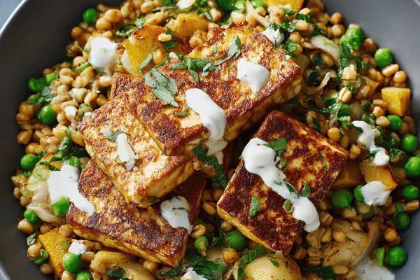 Torta Veg de Quinoa e Batata-doce