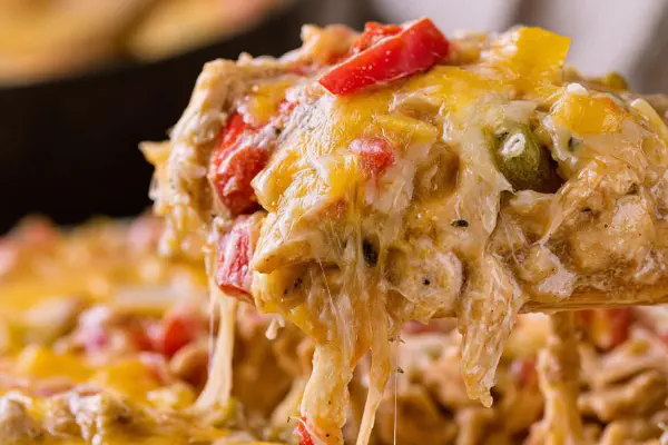 Casserole de Frango com Vagem e Queijo