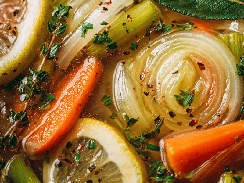 Court-bouillon adaptado