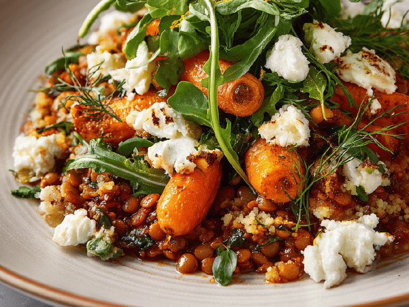 Couscous Lentilha Feta
