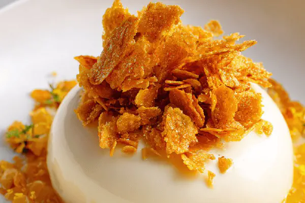 Crema de Milho com Crocante