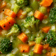 Sopa de Legumes com Crocantes de Bacon