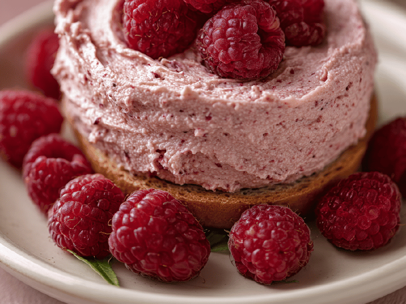Creme Framboesa com Toque de Limão