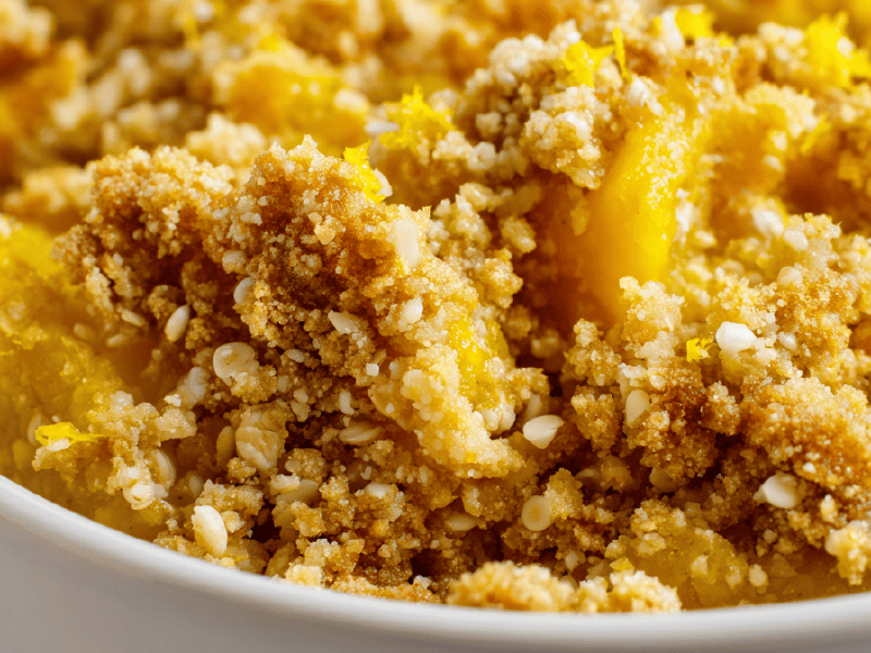 Crumble de Milho Verde