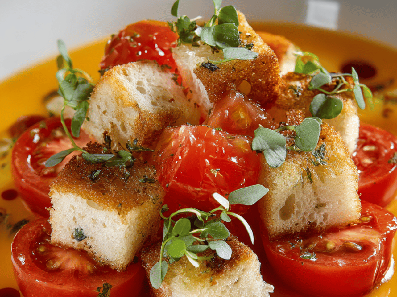 Gaspacho de Pimentões Amarelos