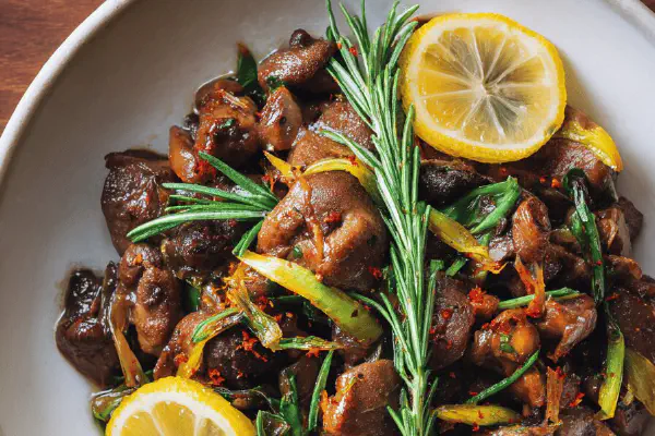 Crudo de Truta com Canela e Arroz Estourado