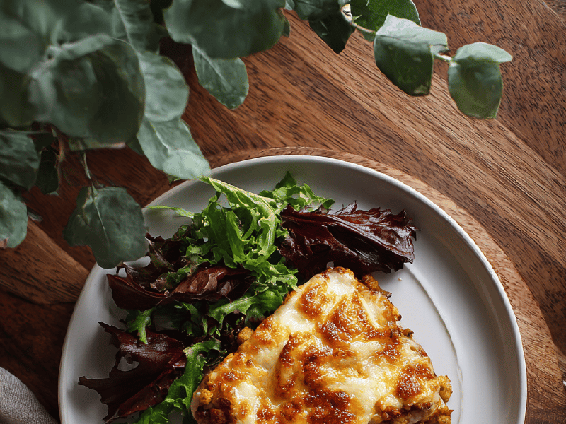 Gratin de Couve-flor e Espelta