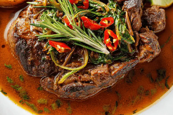 Pedaços de Alcatra ao Teriyaki na Panela