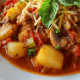 Poutine barbecue de carne