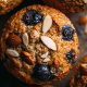 Tigela de smoothie vermelha