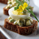 Ostras com mignonnette de legumes