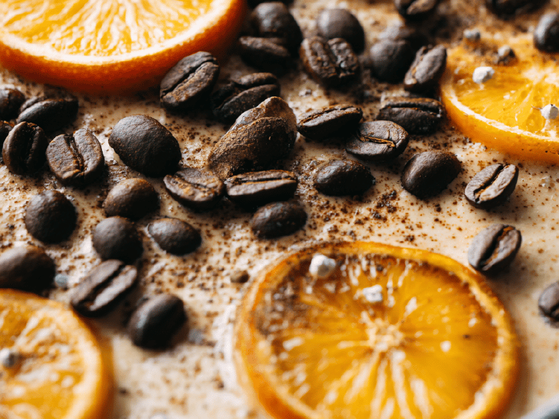 Panna Cotta Café Laranja