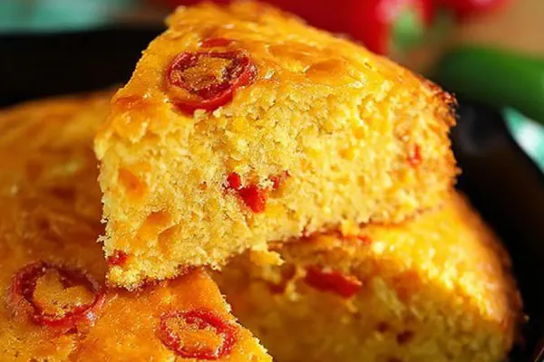 Pão de milho com toque de coco