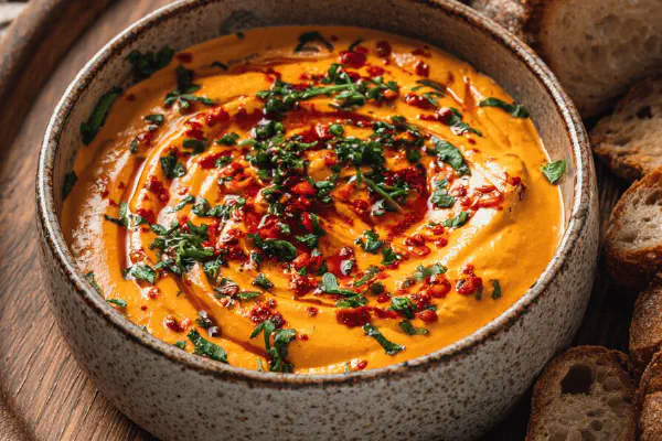 Ovos Recheados com Queijo e Pimentão