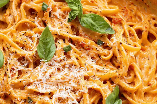 Massa Cremosa com Boursin