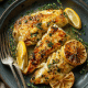 Tilápia poêlé com vinaigrette de toranja