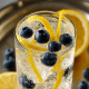 Fizz de Lílás com Gin
