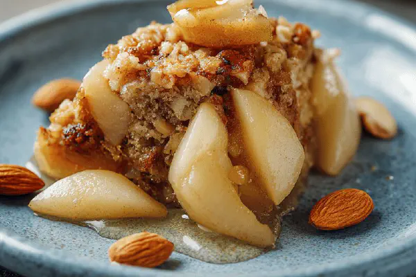 Bolo de Maçã com Caramelo