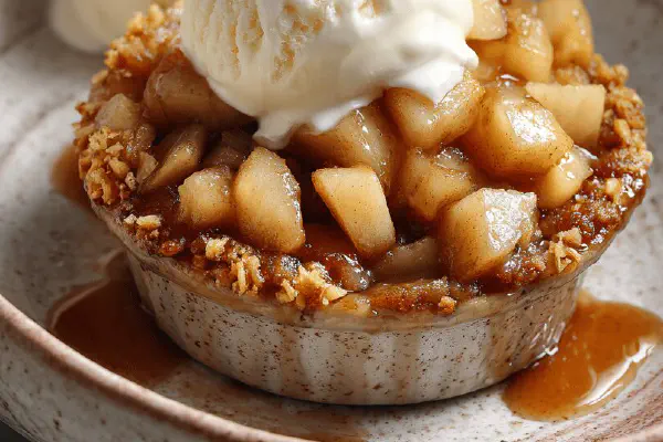 Bolo de Maçã com Caramelo