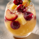Punch Natalino de Frutas Vermelhas