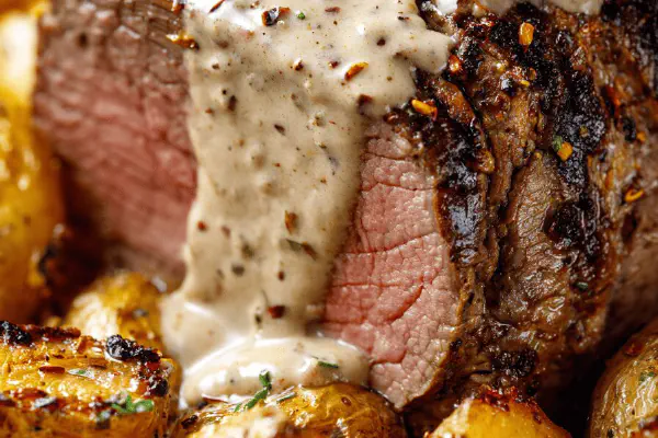 Bife de Denver com Marinada doce e picante