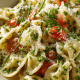 Pappardelle com coelho cozido