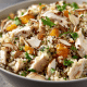 Salada Verde com Frango Tropical
