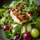 Salada de Pêssego e Mozzarella