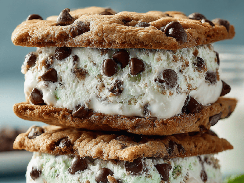 Sanduíche Gelado biscoito