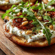Bánh mì tofu e cogumelos
