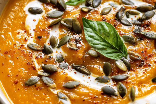 Sopa cremosa de milho e batata