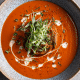 Sopa Fria de Aipo com Abacate