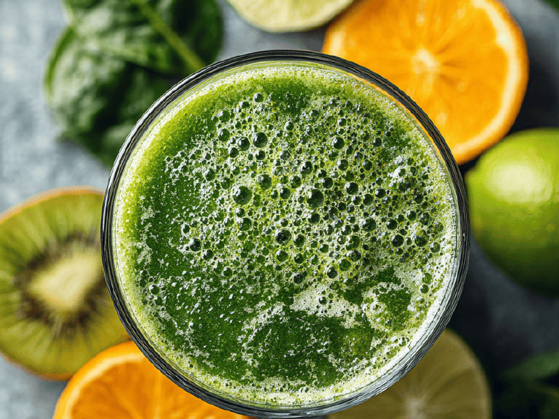 Suco matinal energizante