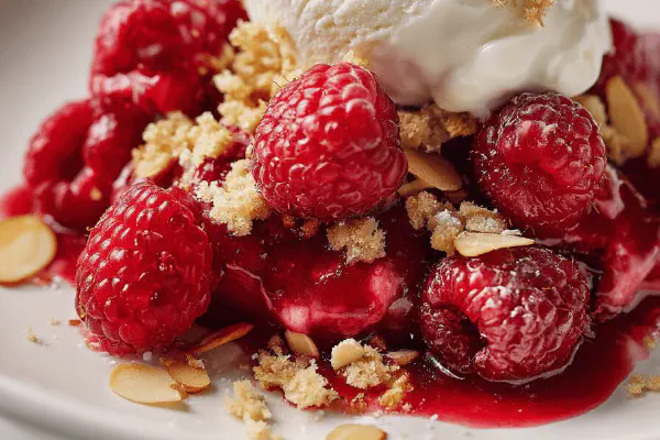 Parfait de Morango com Pão Anjo