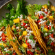 Quesadillas porco milho