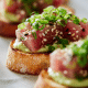 Tartare Bovino com Twist Crocante