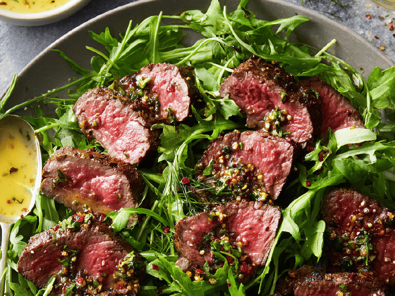 Tataki de Filé com Toque Thai