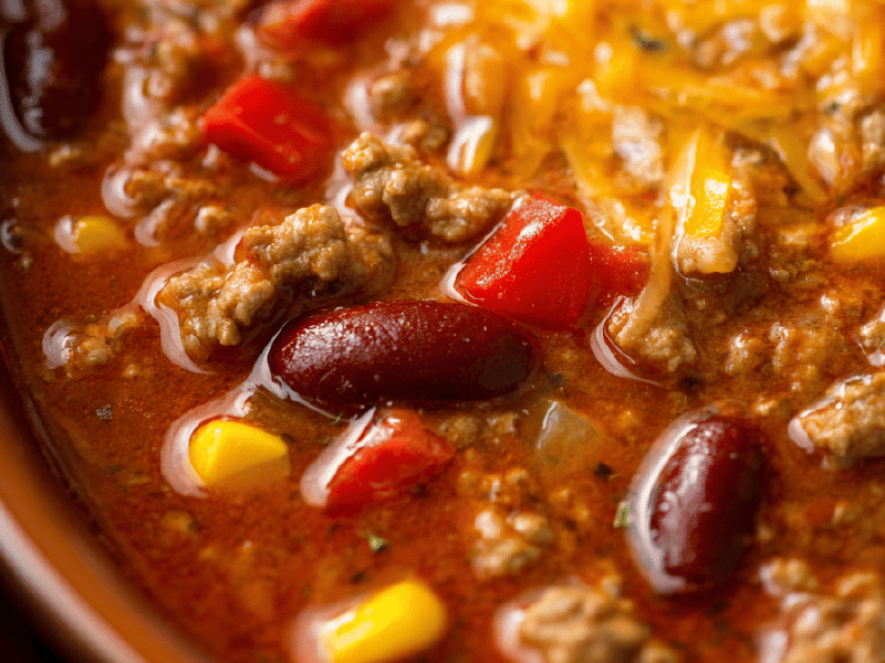 Torta de Chili com Crosta de Tortilla