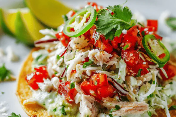 Salada-Taco de Frango