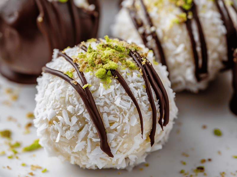 Trufas Brancas Coco
